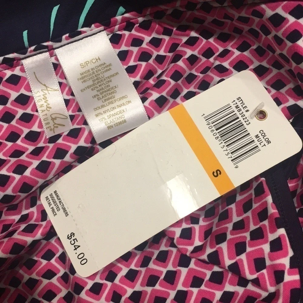 NWT Anne Cole signature Flower  bottom swim